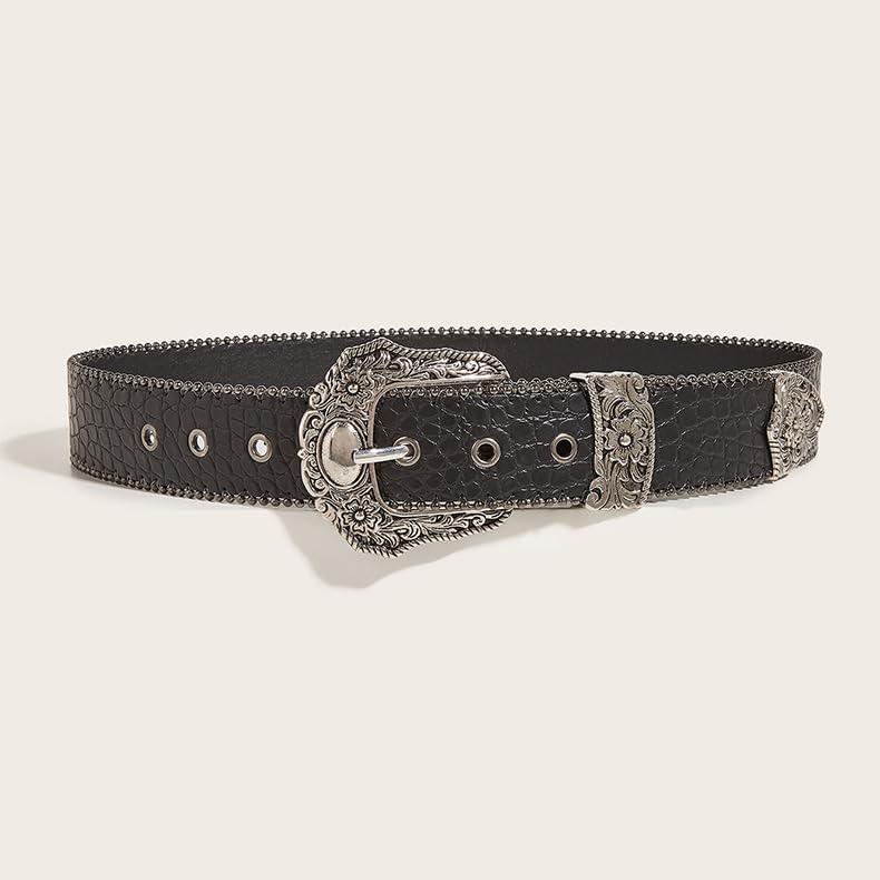 Boho Belt Western Belt Cowgirl Belt Grunge Belt Y2k Belt Streetwear Punk Aesthetics Grunge Accessories 80s Belt4