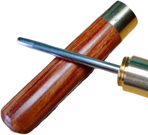 Miniatura 2 de Vaveren Raqueta de cuerda punzón de tenis, bádminton, herramienta de cuerda con mango de madera