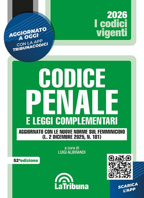  Codice penale e leggi complementari