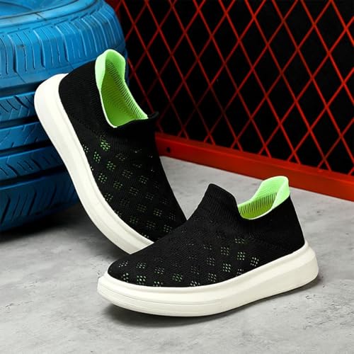 Kids Shoes Girls Boys Lightweight Slip on Walking Sneakers4