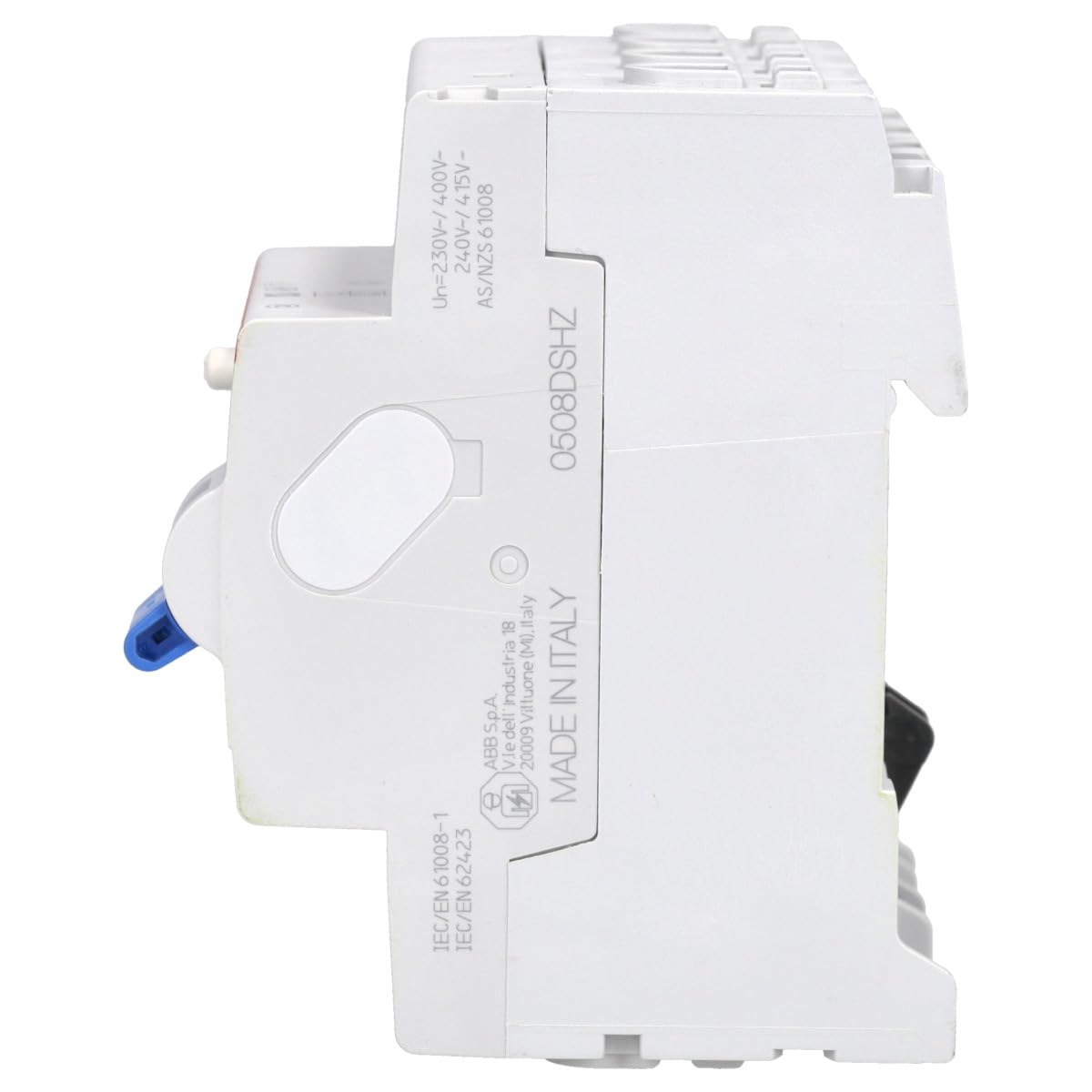 ABB F204 B-40/0.03 FI-Schutzschalter Typ B – RCD 4-polig, 40 A, 30 mA, allstromsensitiv, 10 kA, 4TE, für PV & Frequenzumrichter 2CSF204568R1400