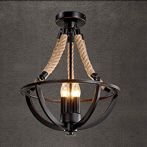 Luminaire suspendu en métal noir country crée une ambiance de cuisine