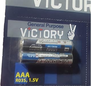 بطاريات فيكتوري رقيقة (عبوة من قطعتين) - حل طاقة محمول يدوم طويلاً