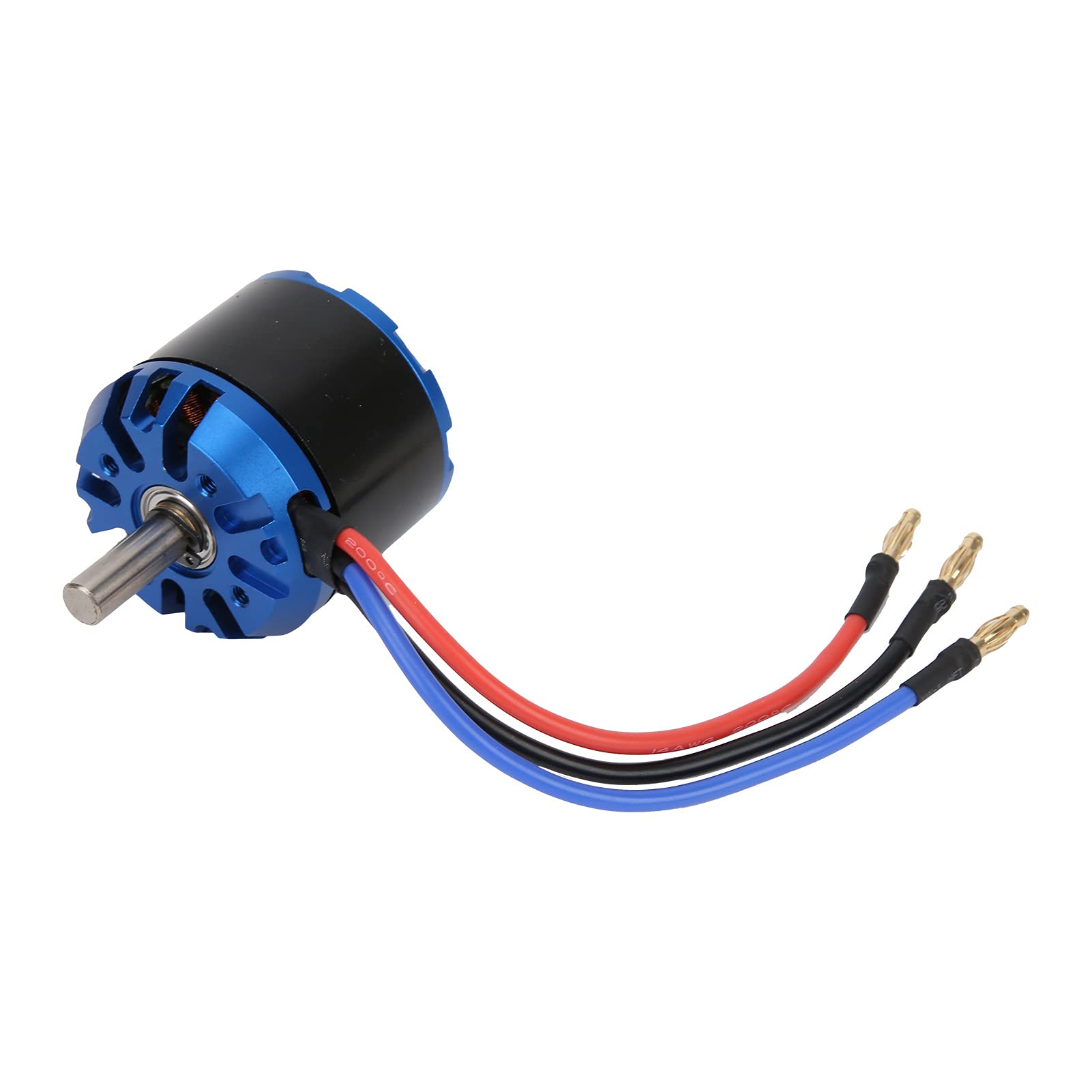 RiToEasysports Motore Brushless 5055 400KV, Motore per Aeroplani RC Leggero a Spinta Forte da 1420 W Ad Alte Prestazioni, con Spina a Banana da 4,0 Mm, per Parti di Aggiornamento di Aerei Ad