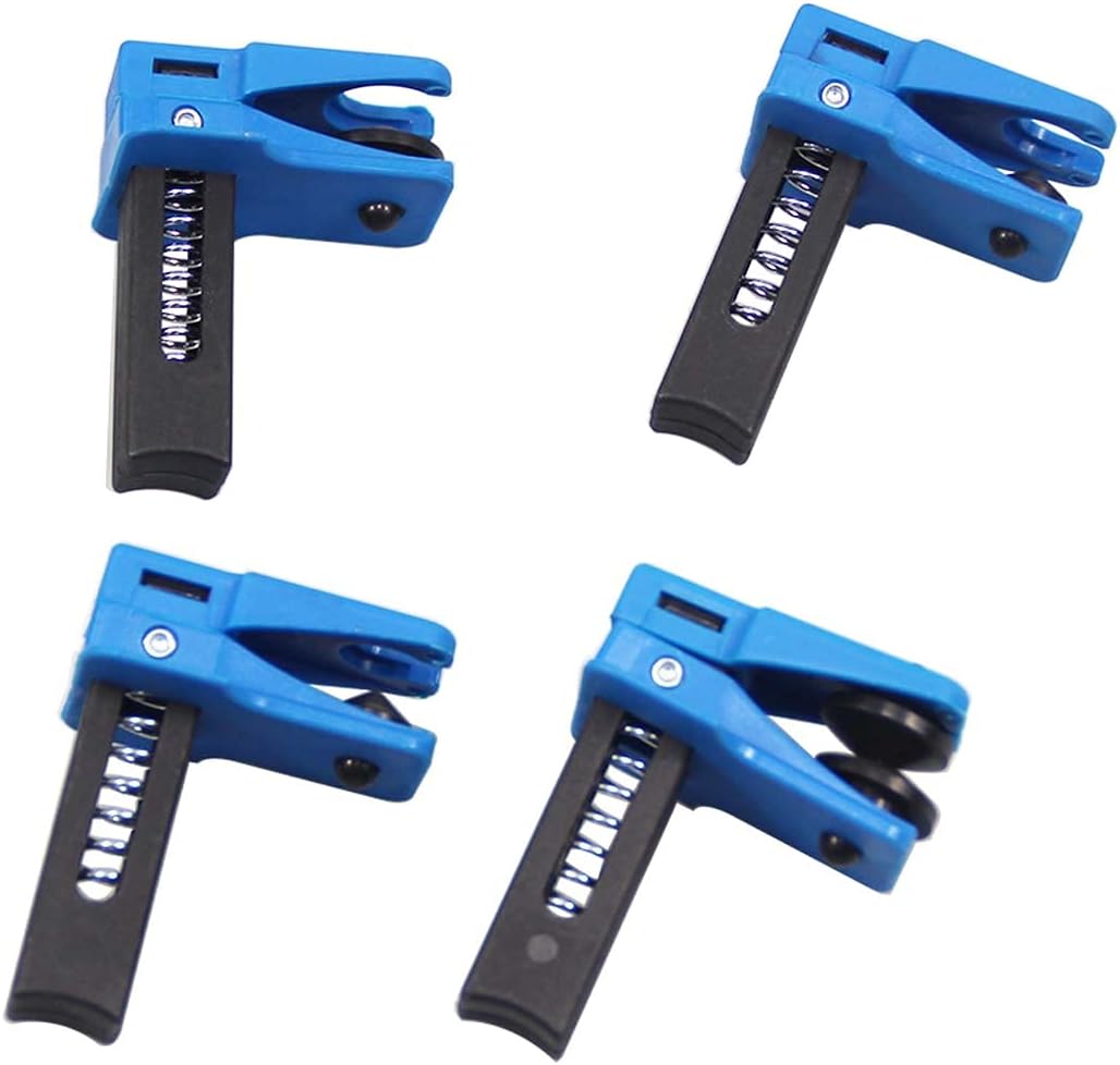 UTMALL 4PCS Auto Steel Line Clamp Kit Fluid Stopper Set for