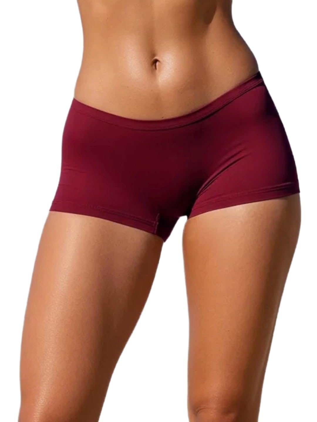 kavya Eden Solid Color Medium Rise Full Coverage Boy Shorts -BS02-picture-16