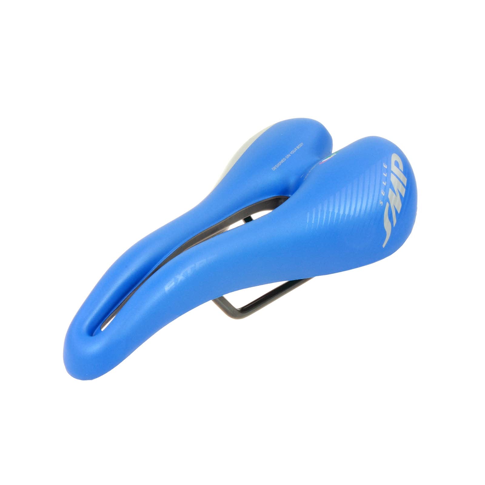 Selle SMP Pro Fahrradsattel – Blau, Für Trekking, MTB & City-Bikes, Mit Komfortpolsterung