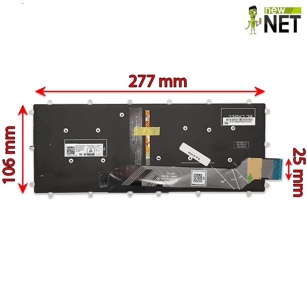 new net Keyboards - Tastiera Italiana Compatibile con Notebook dell J8YTG 0J8YTG P69G P69G001 P83G P83G001 P58F P58F001 P70F P70F001