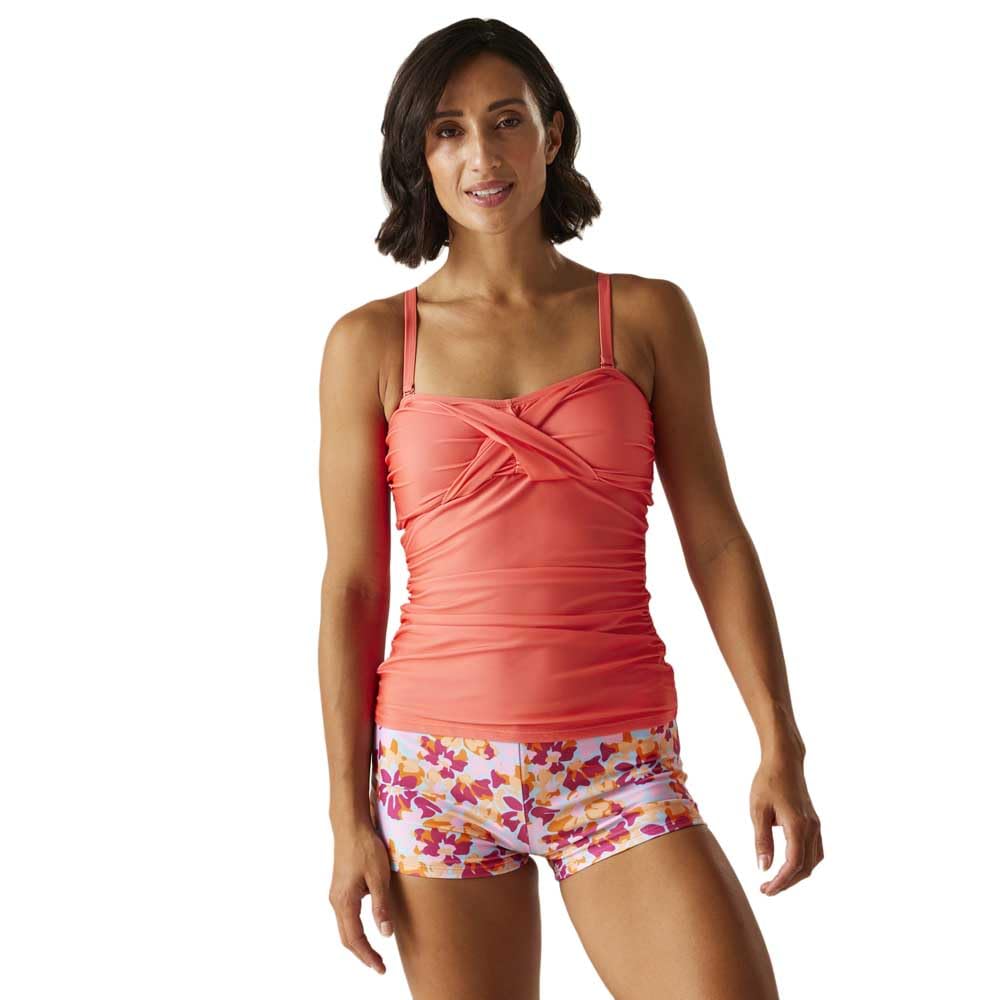 Regatta Women's Peach Bloom Aceana Iii Tankini Top