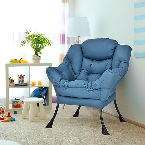 Sillón Lazy Chair Plegable Azul miniatura 7