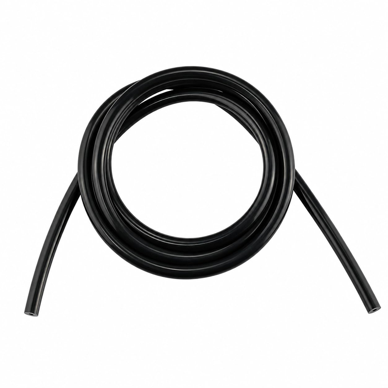 Ucreative 10FT ID 1/8" (3mm) High Temperature Silicone Vacuum Tubing Hose 130PSI Max Pressure Black