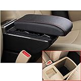 In der Armlehnenbox können kleine persönliche Gegenstände wie Handy-, Zigarettenschlüssel, Führerscheine, Münzen usw. aufbewahrt werden.Wenn Sie sich an dunklen Orten befinden, können LED-Leuchten Ihnen dabei helfen, Dinge zu finden.