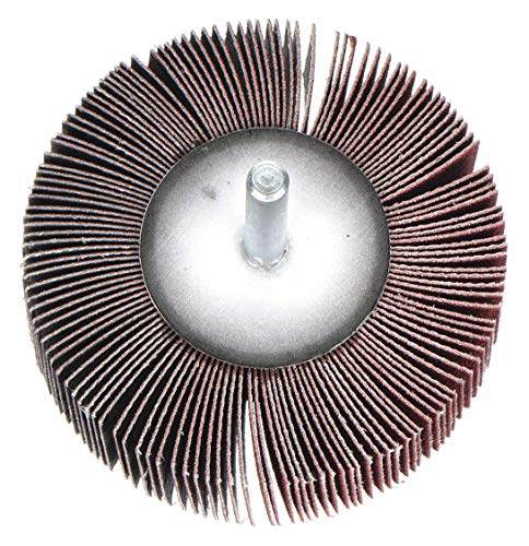 Flap Wheel, AO, 3/4x3/4x1/4 in Shank, 120G