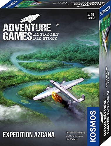 Kosmos 682842 Adventure Games – Expedition Azcana, Descubre la Historia, emocionante Juego de Aventura, Juego de Mesa cooperativo a Partir de 10 años, para 1 a 4 Personas