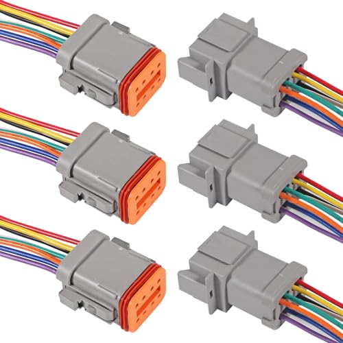 Connecteur électrique automobile 8 broches étanche pour la rénovation de circuit de bateau et auto