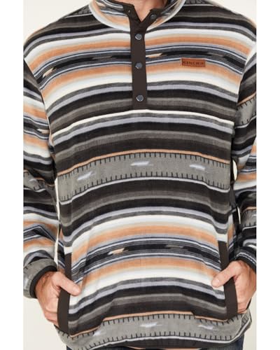 Cinch Men's Black Serape Pullover3