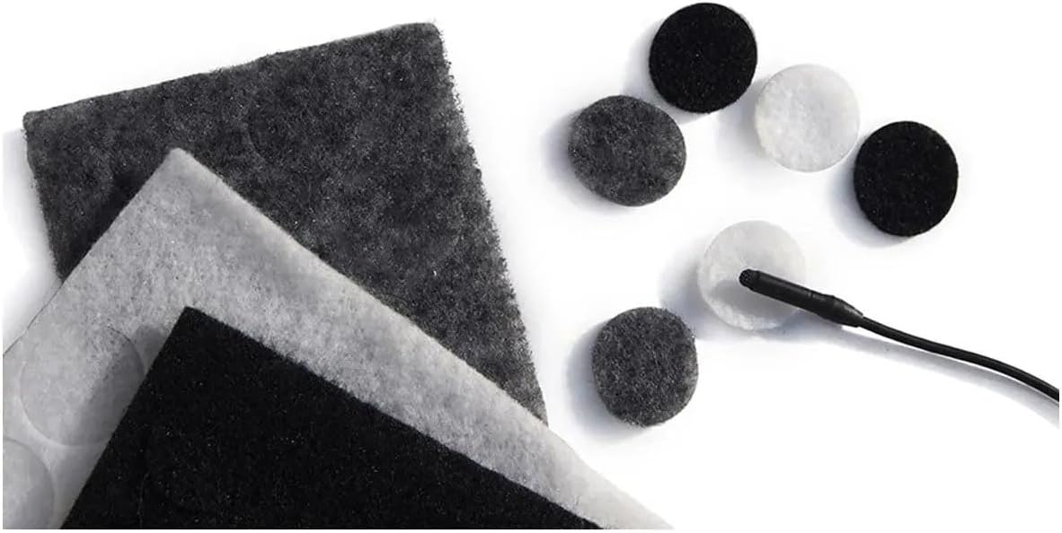 Rycote 065103 Undercover for Lavalier Microphone - White (Pack of 30)