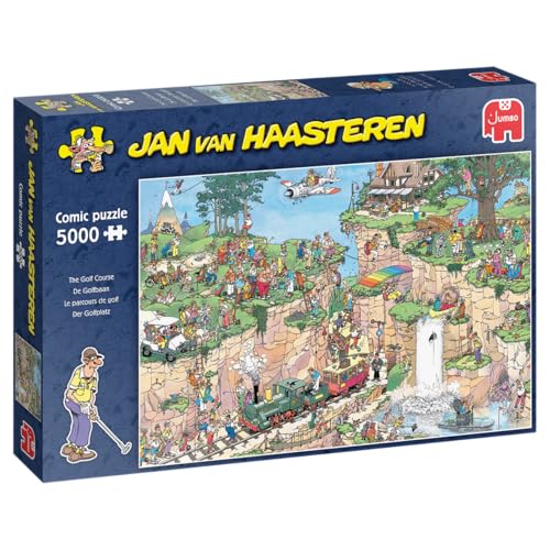 Jan van Haasteren - Der Golfplatz, 5000 Teile Puzzle, ab 12 Jahren