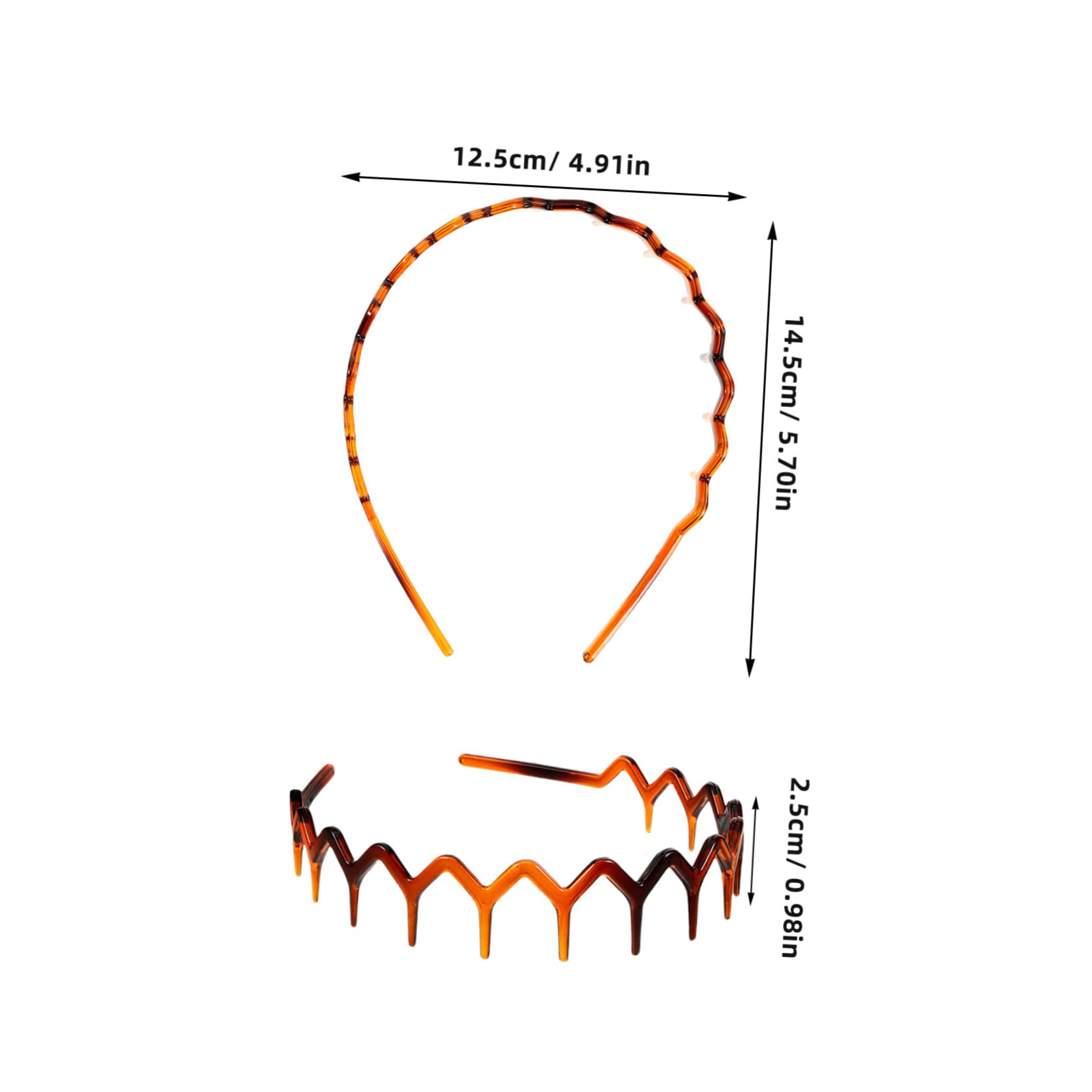 Didiseaon 10 Pezzi fascia per bandana fascia sportiva Cerchietto Fermagli per acconciature fermacapelli fasce per la testa da donna fasce per alla moda per donna plastica