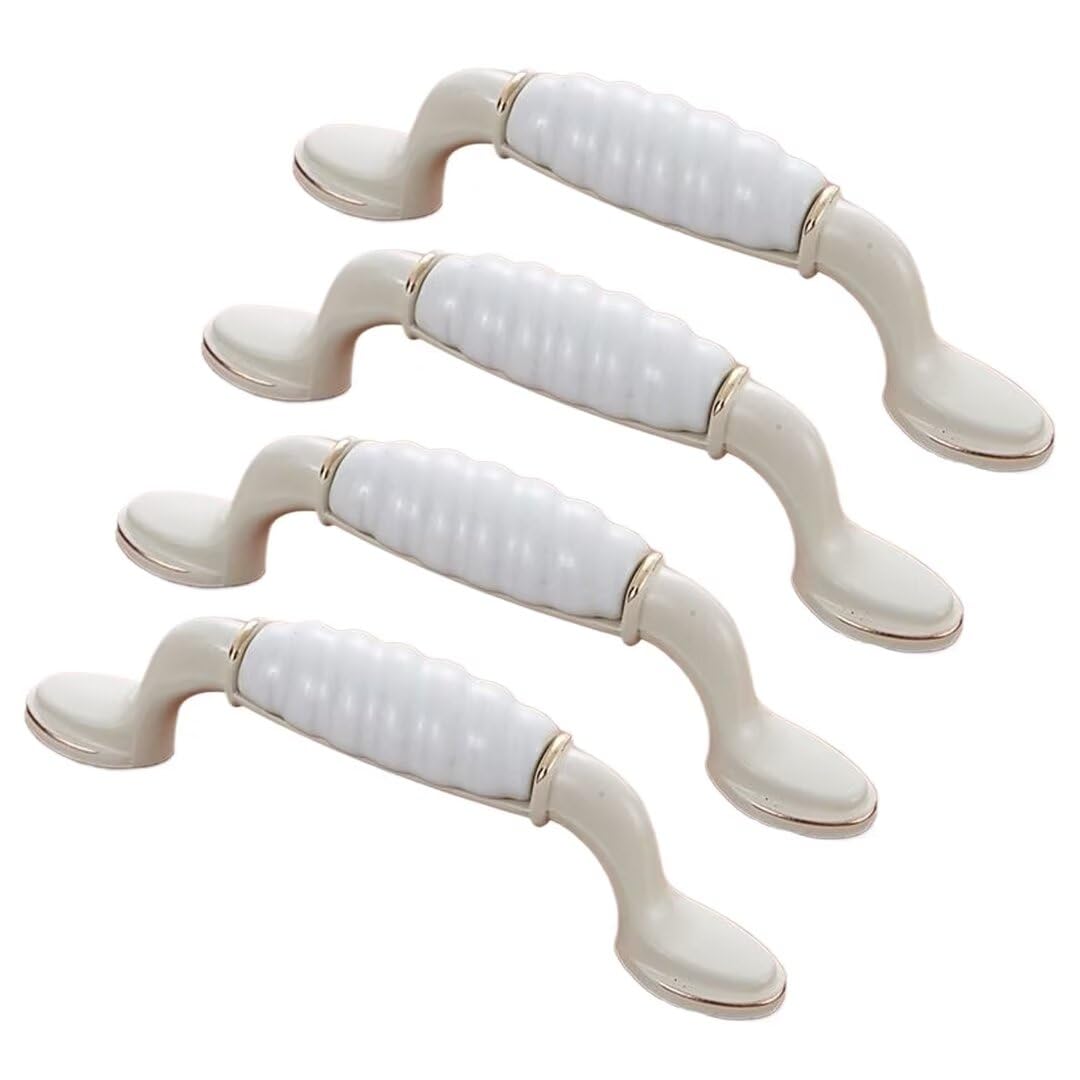 4 szt. Ceramiczne uchwyty do szafek