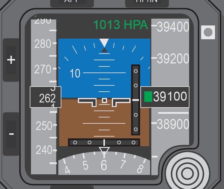 Boeing flight simulator cockpit