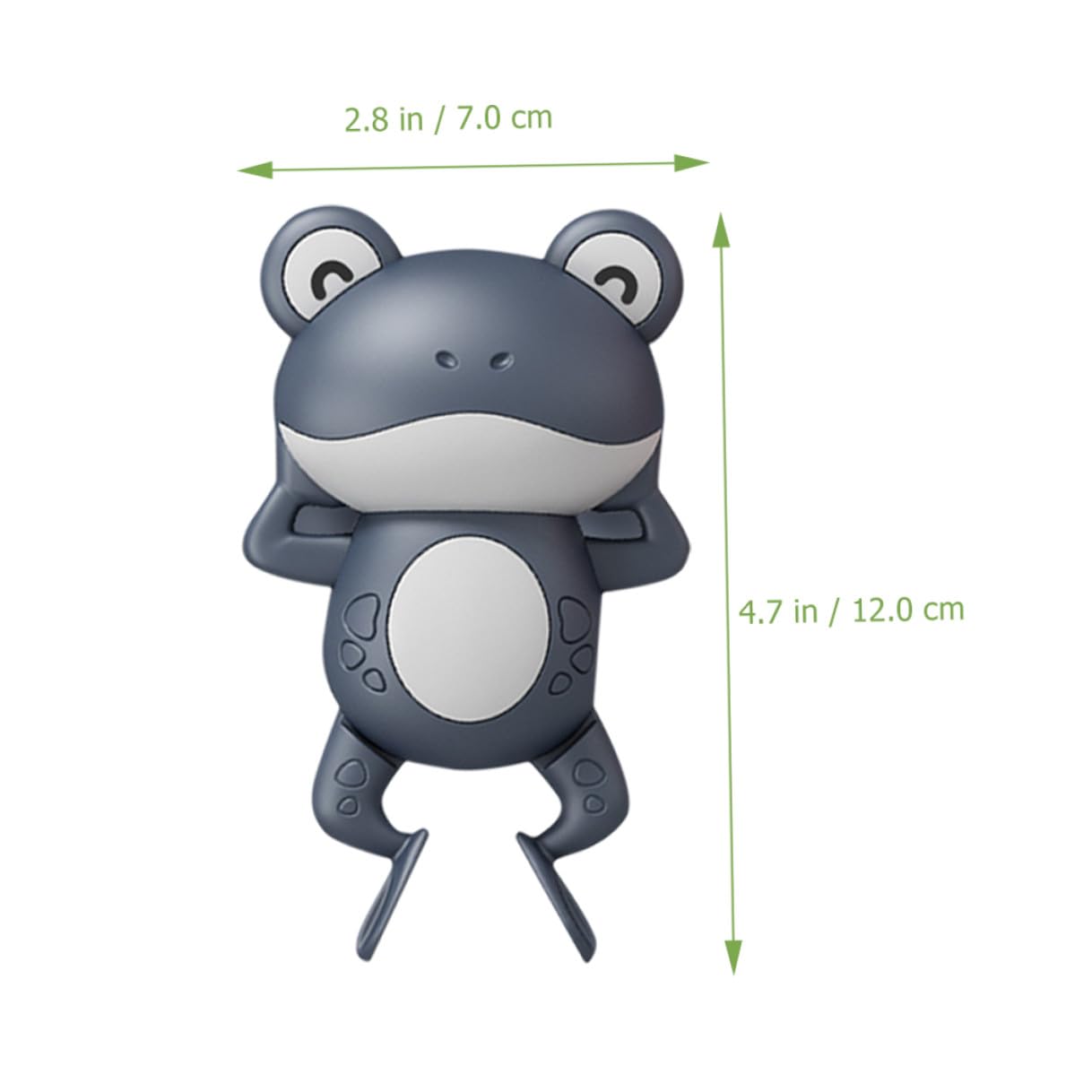 Jouet de Bain Grenouille à Remonter, Lot de 3 en Plastique