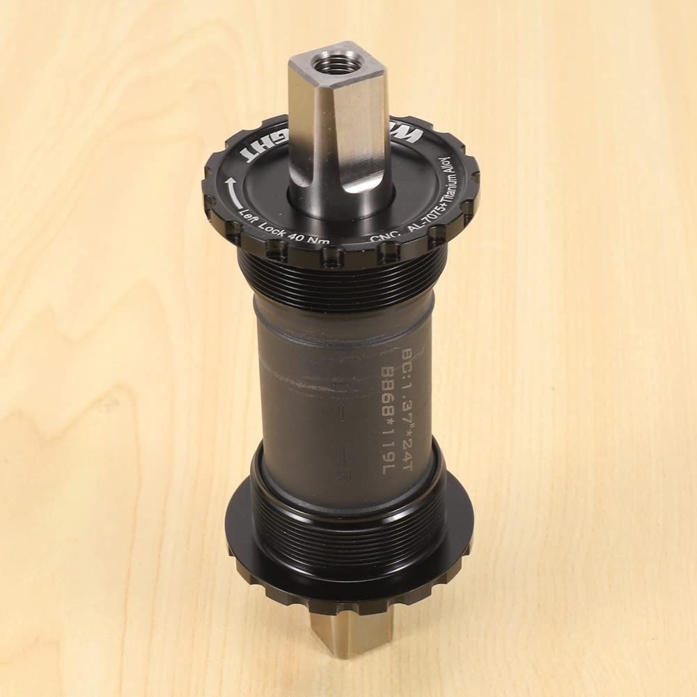 ISTOVO Tretlager aus Titan, BSA-Gewinde, quadratisch, 119 mm, für 148 G, 2 Stück