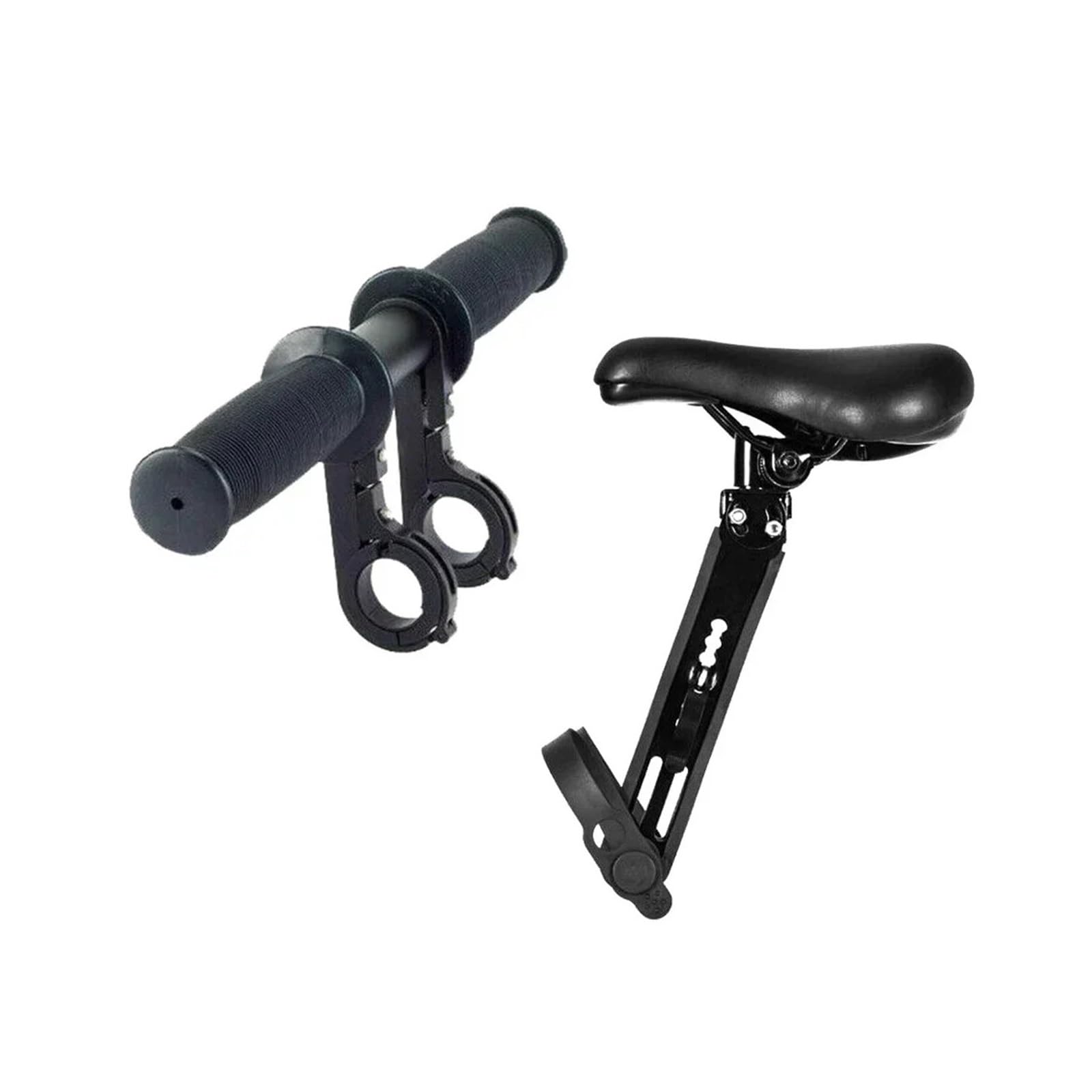 Genérico Asiento de Bicicleta for niños, Marco Frontal de Bicicleta de montaña, sillín for niños con Manillar de Seguridad, cojín for Asiento de bebé, Accesorios for Bicicleta