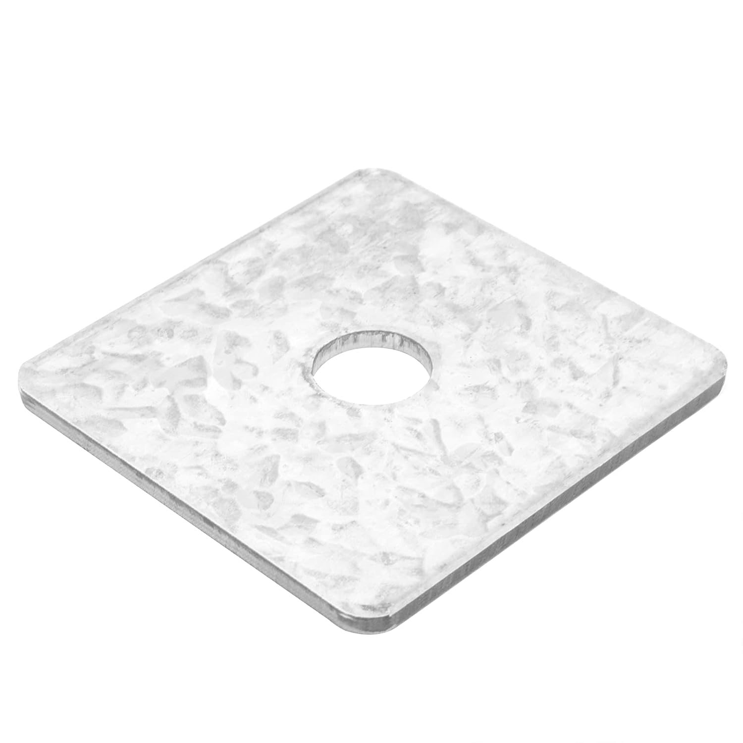 GBGS 20 Pcs 5/8" Bolt Square Plate Washers, 3"x3",1/8" Thick Hot-Dipped Galvanized Steel