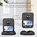 TzezFoz Car Mount Stand for DJI Osmo 360 - Secure Anti-Slip Base for in-Car Filming, Upright Charging, Shock-Absorbing Plastic, Snug Fit (Black)