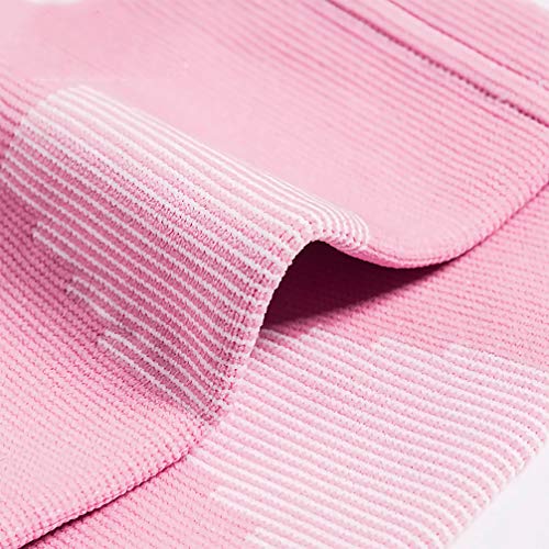 Luwint Kids Knit Elbow Brace Support Compression Arm Protection Sleeves For Volleyball Weightlifting Tennis Tendonitis, 1 Pair (Pink) #TOP2