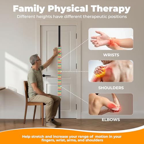 YIBEICO Wooden Finger Ladder for Shoulder Physical Therapy Equipment, Shoulder Pain Relief Wooden Finger Ladder for Rehabilitation, Fingers, Frozen Shoulder, and Joints (Standard Version) - Thumbnail 3