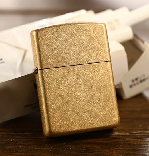 Amazon.co.jp: ZIPPO 28496 アーマー ゴールド 外側ケース TUMBLED