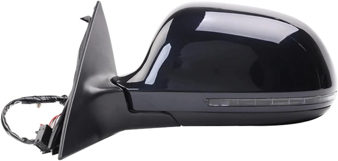 車のバックミラーアセンブリアウディ A6L C6 2009-2012 自動電気折りたたみ加熱ウインカー電気調整ミラー Assy に対