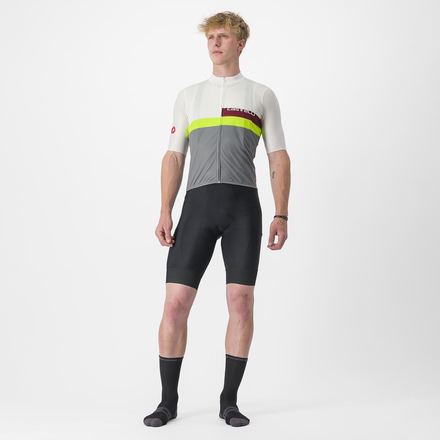 Castelli A Blocco Jersey T-Shirt Uomo