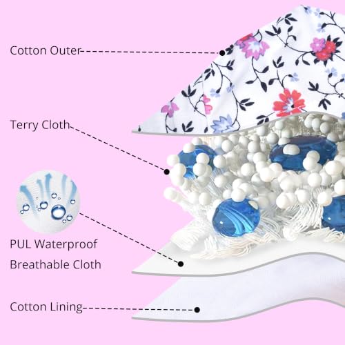 Image of BIG ELEPHANT Toddler Potty Training Underwear, 100% Cotton for Boys & Girls | Multi-Layer Absorbent Liner for Small Accidents, Wetness Awareness, Easy Pull-On Fit, Washable for Daytime Potty Training