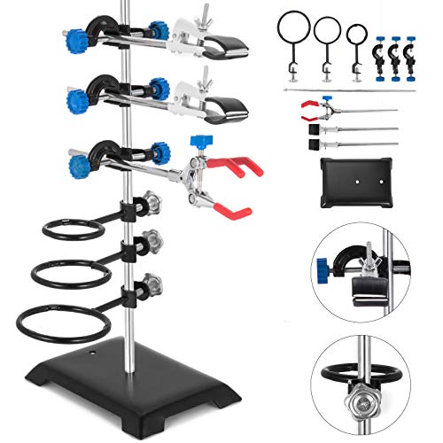 VEVOR Laboratory Grade Metalware Set - Support Stand Premium Iron Material Laboratory St