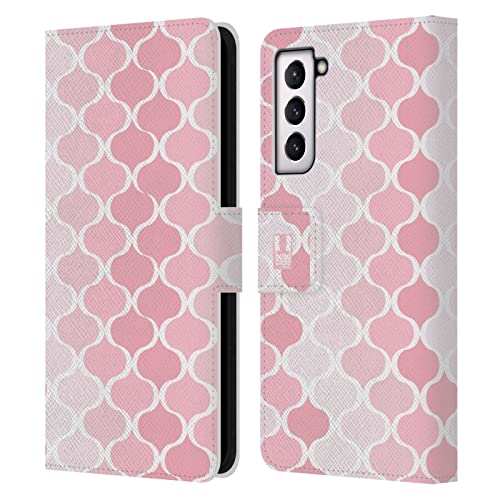 Étui Portefeuille Samsung S21 FE 5G Rose pour Sorties et Bureau