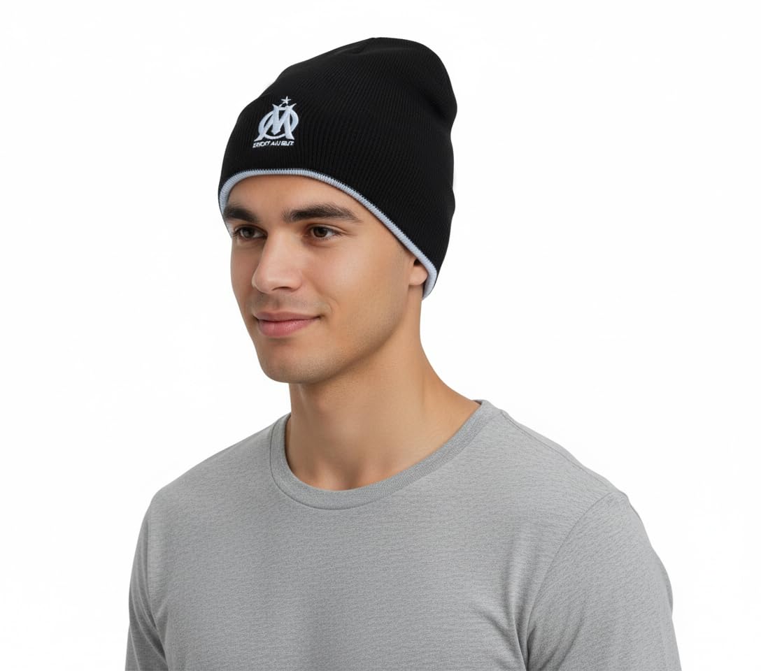 OLYMPIQUE DE MARSEILLE Bonnet Fan Om - Collection Officielle Homme