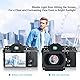 JJC Kamera LCD Sucher, 3X Vergrößerung Kamera Bildschirm Sucher mit Arca-Type Quick Release Platte, Kamera Bildschirm Lupe Sonnenblende Hood für DSLR/SLR Kameras