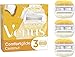 Venus Deluxe Comfortglide, Lames de Rasoir Femme, Coconut, Barres Hydratantes Parfumées pour Rasoir, 3 Lames de Recharges [OFFICIEL]