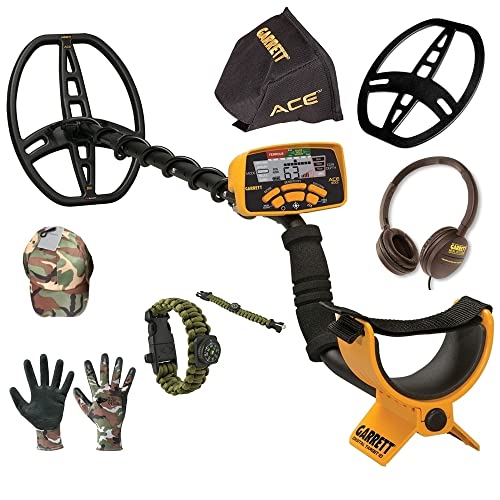 Cosa comprende l'offerta: Maxxistore® - Garrett metal detectore ACE 400i (Survival pack)
