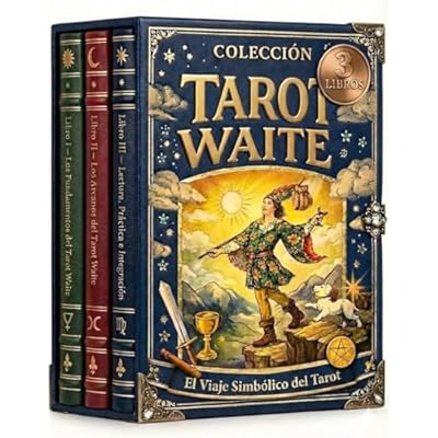 Colecci&oacute;n Tarot Waite - 3 Libros - Gu&iacute;a completa para comprender, interpretar y practicar el Tarot cl&aacute;sico