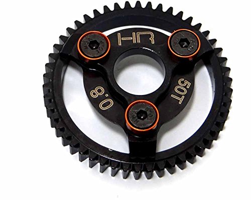 Hot Racing STE250 Steel Spur Gear (50t 32p)(Orange) - TRA