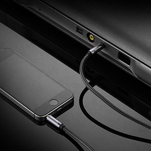 Dukabel DMTM120 Top Series 3.5Mm Aux Cable Lossless Audio Gold-Plated Auxiliary Audio Cable Nylon Braided Male To Male Stereo Audio Aux Cord Car Headphones Phones Speakers Home Stereos thumb #4