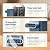PUREPLUS Countertop Reverse Osmosis Water Filtration System, 5 Stage Countertop Water Filtration, Portable Instant Hot Water Dispenser, No Installation Required, Blue