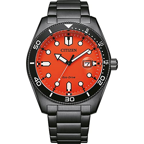 Citizen Reloj Analógico para Hombres de Cuarzo japonés con Correa en Acero Inoxidable...