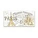 Paris 8 by Jean Plout, 16x32-Inch Canvas Wall Art