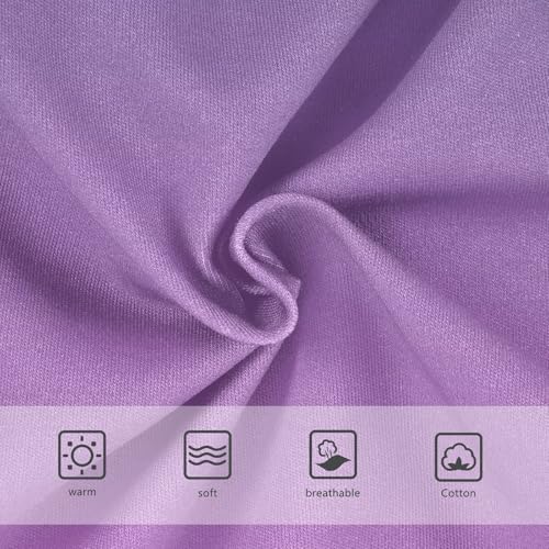 Joisal Cotton Toddlers Underwear Floral Violet Orchid Gradient Ombre Little Girl Panties Colorful Briefs Underpants 2t3