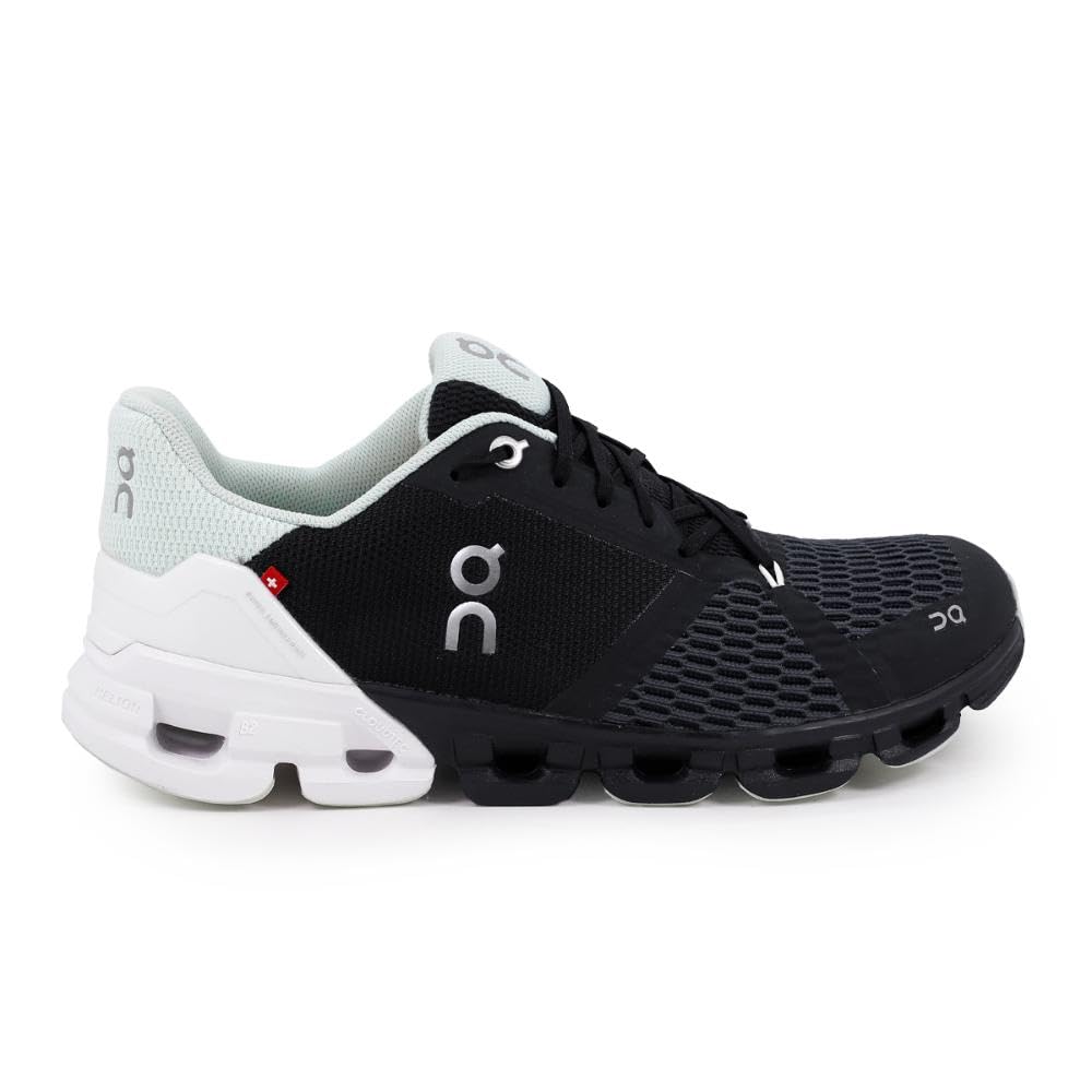 on Running Women's Cloudflyer 2.0 Running Shoes, Black/White, UK Size 3-picture-5
